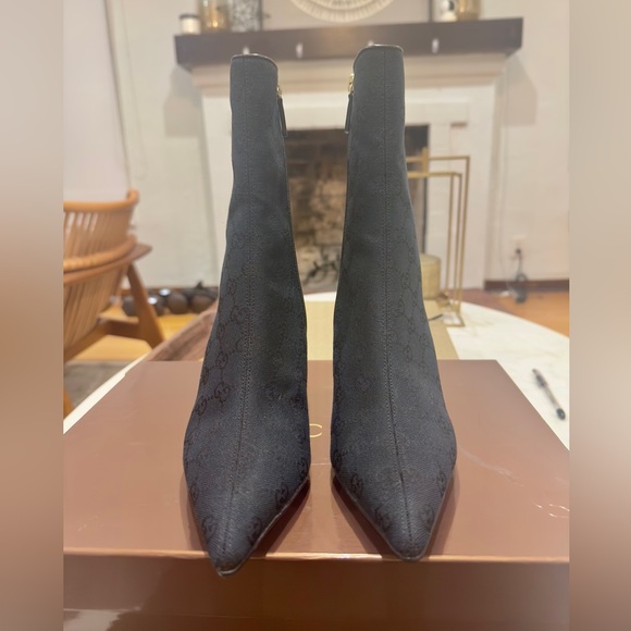 Gucci Canvas boots size 35 1/2 - Picture 16 of 16